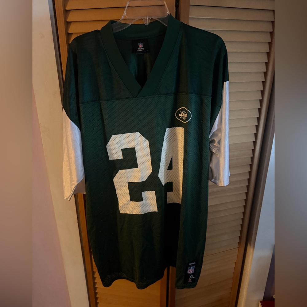 New York Jets Reebok Green and White Men's Jersey